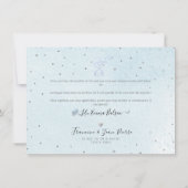 アクアレルコンフェッティ出産お礼 女の子 招待状 (裏面)