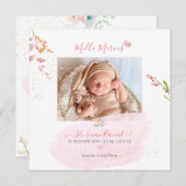 アクアレルフルーアズリメリエントナイスタンスファイル 招待状 (正面/裏面)