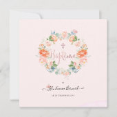 アクアレルプティスフラワーズファイアパートデバプテメ 招待状 (正面)