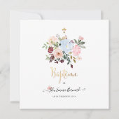 アクアレルプティスフラワーズファイアパートデバプテメ 招待状 (正面)