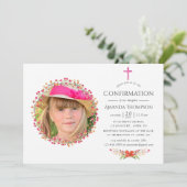 アクアレルワイルドフラワーの確認 招待状 (スタンド正面)