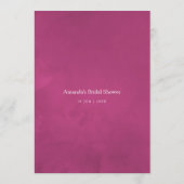 アクアレルワイルドフラワーベビーシャワーママアドバイス アドバイスカード (裏面)