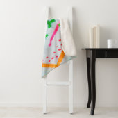 アクアレル・ボホ・デコール。ぼほブルー枕。アクアレル  シェルパブランケット (インサイチュ)