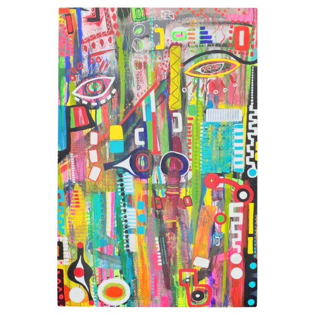 アクアロン24 x 36メタルウォールアート メタルプリント (正面)