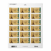 アクアヴィンテージエッフェルタワーパリ住所 シール (フルシート)