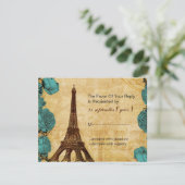 アクアヴィンテージエッフェルタワーParis wedding rsvp (スタンド正面)