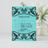 アクアヴィンテージスワーズ応答カード 出欠カード (スタンド正面)