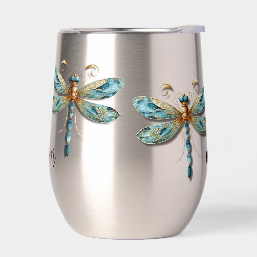 アクア予測できなと金ゴールドのキュートとトンボ (左面)