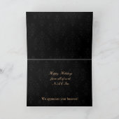 アクア企業のクリスマスカード シーズンカード (内部)