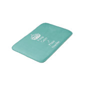 アクア保お洒落落ち着きトイレマット バスマット (アングル)