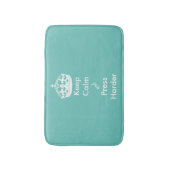 アクア保お洒落落ち着きトイレマット バスマット (正面縦)