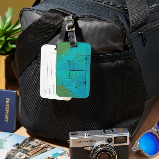 アクア共鳴 ラゲッジタグ (正面&裏面)