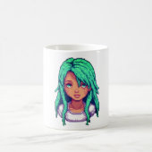 アクア女子   コーヒーマグカップ (中央)