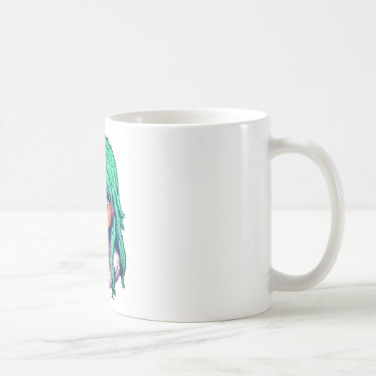 アクア女子   コーヒーマグカップ (右)