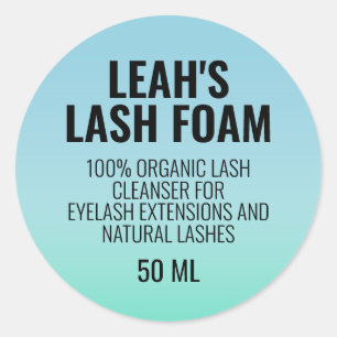 アクア小グラデーション事業美しい製品 ラウンドシール