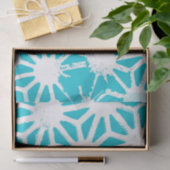 アクア幾何学パターン 薄葉紙 (ギフト)