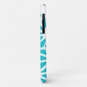 アクア幾何学パターン Case-Mate iPhoneケース (裏面/左)