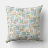 アクア建物ブロックブランケット クッション (裏面)