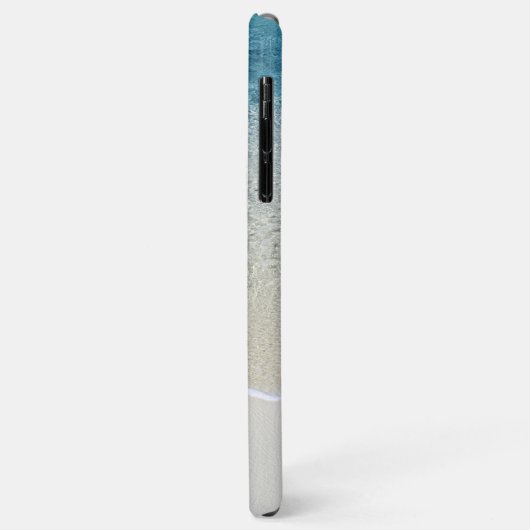 アクア感動的ターコイズサーフウェーブフォト Case-Mate iPhoneケース (裏面/左)