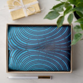 アクア抽象芸術フラクタル13デクページ 薄葉紙 (ギフト)