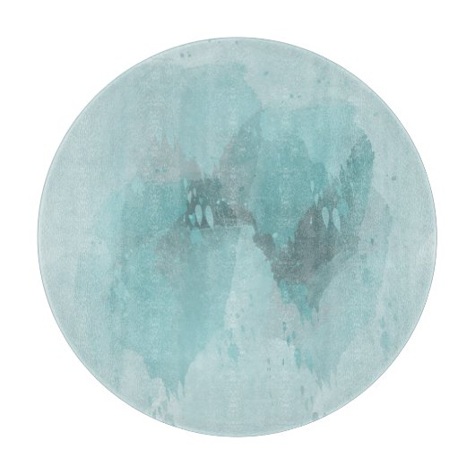 アクア抽象芸術 カッティングボード (正面)