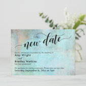 アクア新グランジ日延期結婚の更新カード 招待状 (スタンド正面)