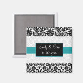 アクア日付マグネットの保存 マグネット (正面/裏面)