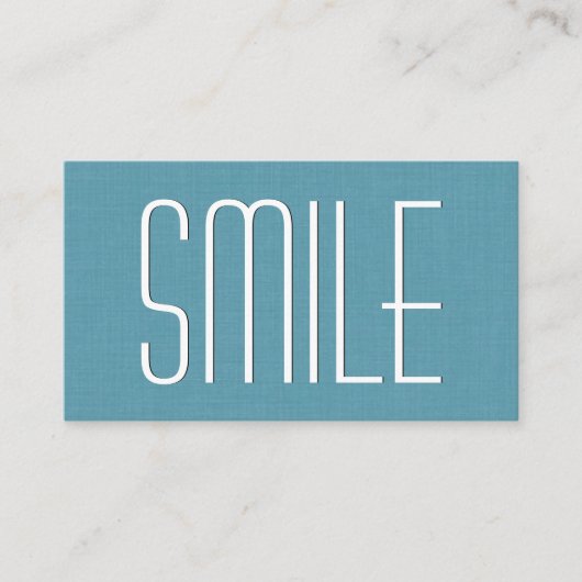 アクア歯科シンプルスタイルV63C 名刺 (正面)