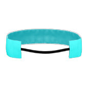 アクア無地のアスレティックヘッドバンドforスポーツ&スタイル アスレチックヘッドバンド (裏面)