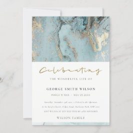 アクア祝ゲート供養招待状 サンキューカード