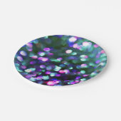 アクア紙吹雪紙プレート ペーパープレート (アングル)