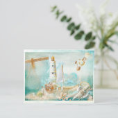 アクア素晴らしシーコラージュ ポストカード (スタンド正面)