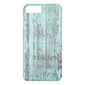 アクア素朴バーンウッド Case-Mate iPhoneケース (裏面)