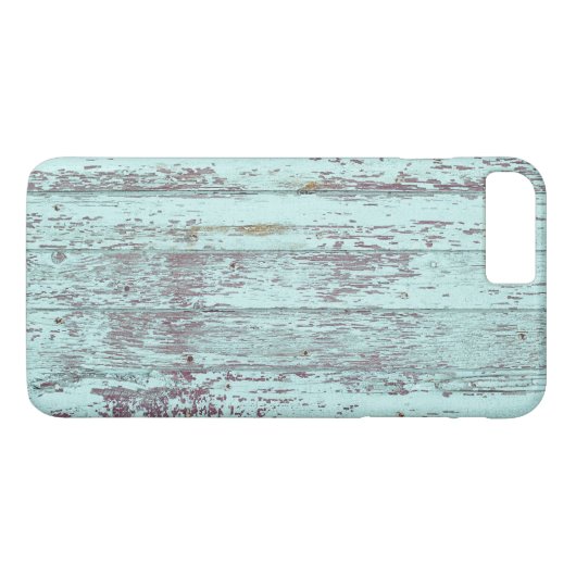 アクア素朴バーンウッド Case-Mate iPhoneケース (裏面(横))