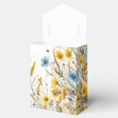 アクア結婚式の引き出物ボックスあなたの写真モノグラム名 フェイバーボックス (オープン)