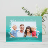 アクア航海のハッピーホリデーズ海フォトフレーム シーズンカード (スタンド正面)