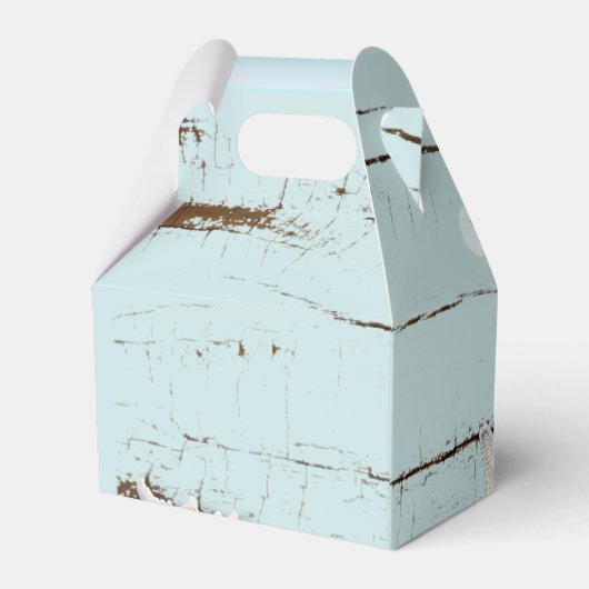 アクア航海のブルーシーセルビーチ結婚式 フェイバーボックス (裏面サイド)