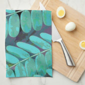 アクア葉 キッチンタオル (四つ折り)