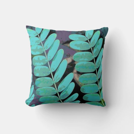 アクア葉 クッション (正面)