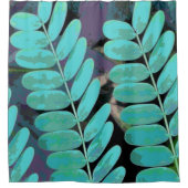 アクア葉 シャワーカーテン (正面)