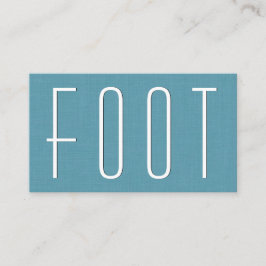 アクア足リフレクソロジーシンプルスタイルV63D 名刺