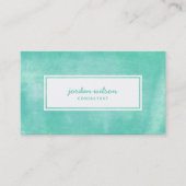 アクア転がターコイズインモダンク 名刺 (正面)