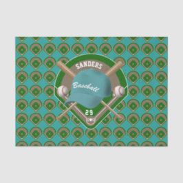 アクア野球のダイヤモンド選手の名前と番号 薄葉紙