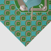 アクア野球のダイヤモンド選手の名前と番号 薄葉紙 (詳細)