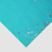 アクア金ゴールドグリッタースパークルマーメイド    薄葉紙 (詳細)