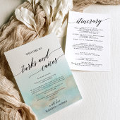 アクア金ゴールドタークスカイコスウェルカムレターの旅程