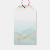 アクア金ゴールドビーチようこそフロリダーズ結婚へ ギフトタグ (裏面)