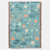 アクア開花調和 スローブランケット (正面縦)