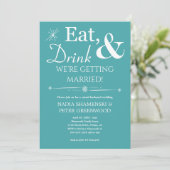 アクア食べドリンク結婚バックヤード結婚ズ 招待状 (スタンド正面)