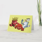 アクア10代のハンガーフォースアニメグラフィック カード (正面)